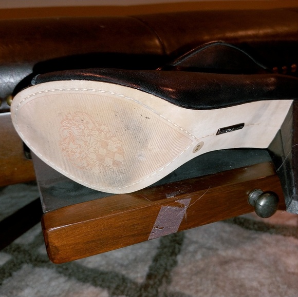 Black open toe ankle booty - Picture 4 of 4